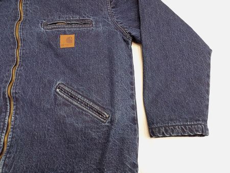 CR885  Upcycled Carhartt Denim Jacket