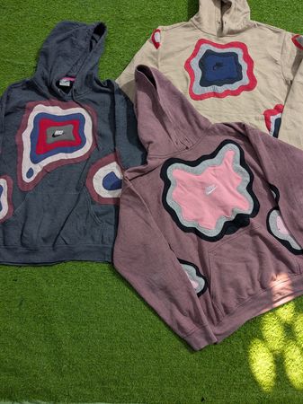 Upcycle Nike Patchwork Hoodies