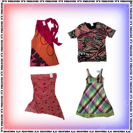 Chaos But Make It Fashion - Tops,Dresses,Skirts SRK ( SS-1650 )