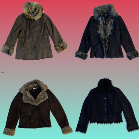 Y2K Afghan Coat (TS-1597)