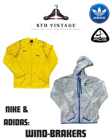 Nike & Adidas Windbreakers
