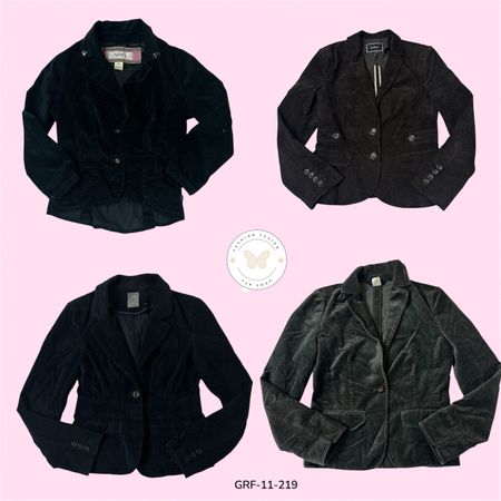 Women’s Soft Corduroy Jacket – Everyday Layering Essential (GRF-11-219)