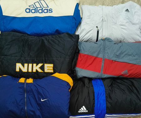 Nike and adidas jackets