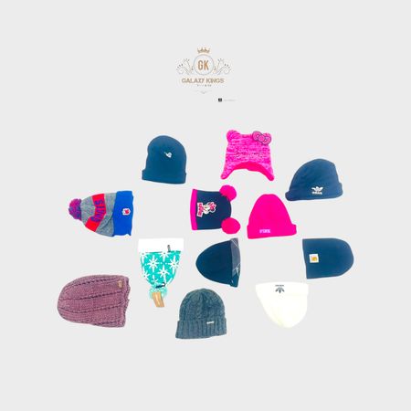 Mixed Branded WOOL CAPS