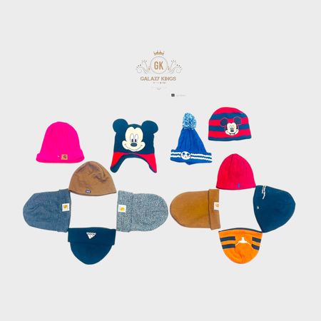 Mixed Branded Wool Caps