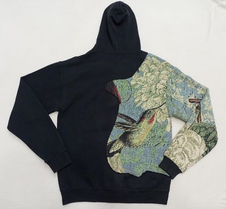 CR900 Sweatshirts à capuche en patchwork upcyclé