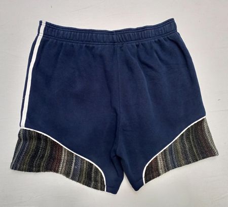 CR902 アップサイクル ヘリテージ ストライプ ミックス ブランド ショーツ