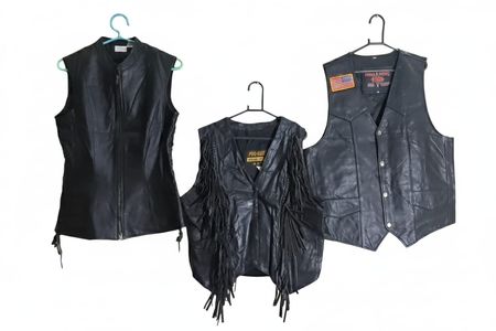 TV 51- Leather Waistcoats -6P