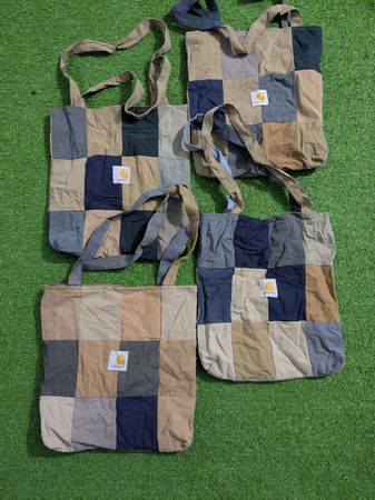Upcycle Carhartt Work wear Tote Handbags