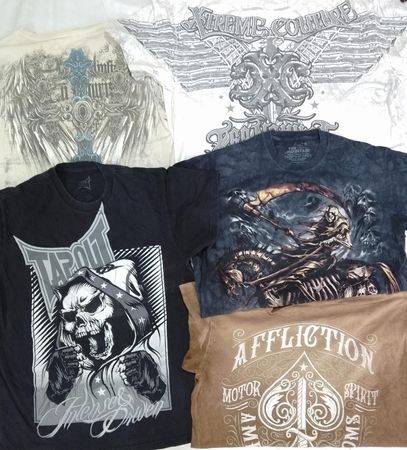 CR5556 Vintage Skull T-Shirt