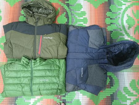 Montbell puffer jacket
