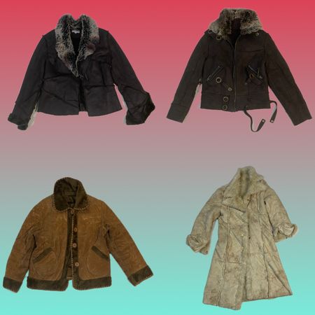 Y2K Afghan coat (TS-1618)