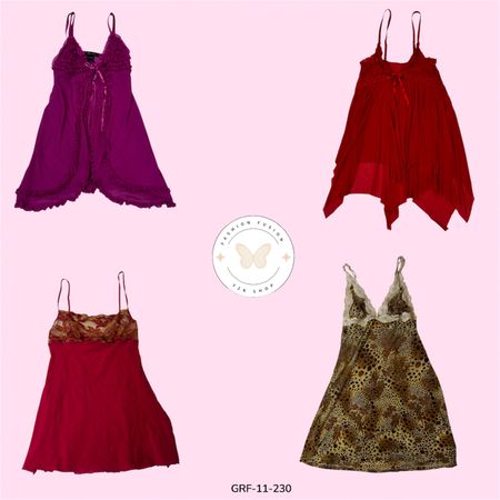 Sheer Mesh Slip Dress – Lightweight Modern Silhouette (GRF-11-230)