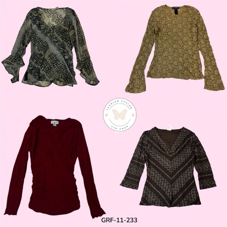 Premium Long Sleeve Blouse for All Seasons (GRF-11-233)