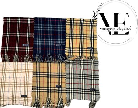 Burberry scarves