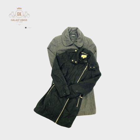 Y2K Wool Trench Coats