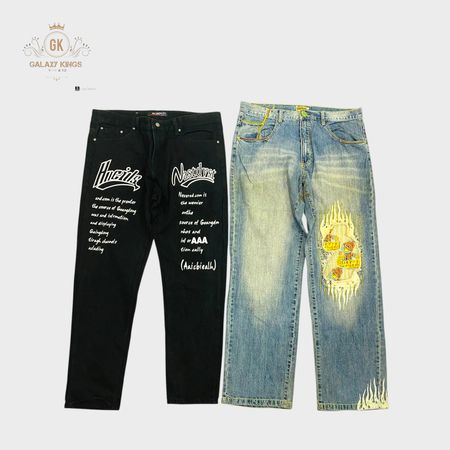 Y2K Hip Hop Beggy Jeans