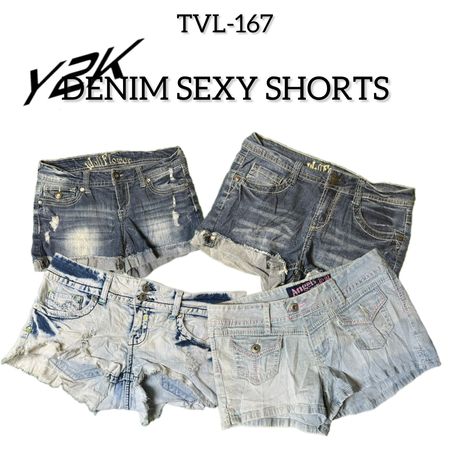 Y2K Denim Sexy Shorts (TVL-167)