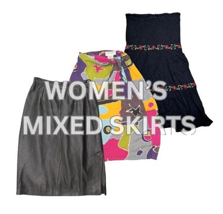WOMEN'S MIXED SKIRTS - GRADE AB - PER KG