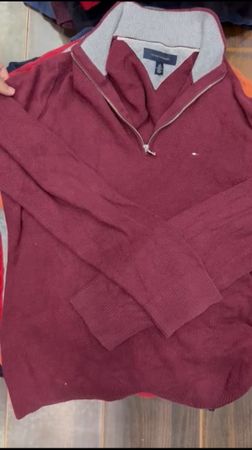 Suéter Tommy Hilfiger 1/4 Zip & Mix