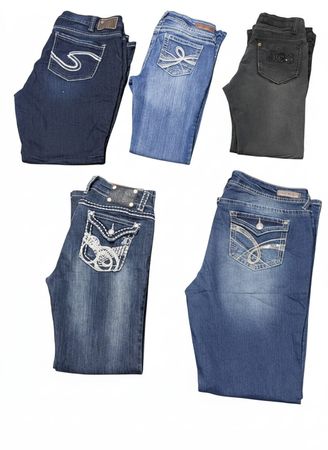 YV110 Boot Cut Jeans 18P