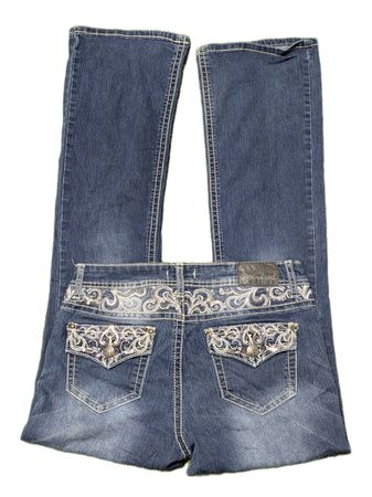 YV111 Embroidered Jeans 10P