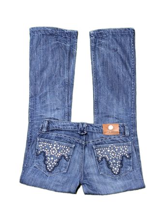 Yv113 Embroidered Jeans 10P