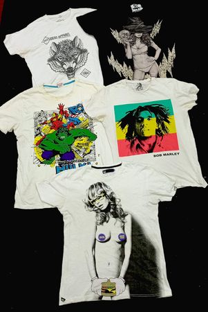 Mixed Graphic T-Shirts