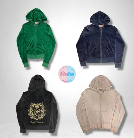 Juicy Couture Velour Hoodie (E)