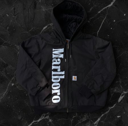 Carhartt malboro rework style black jackets