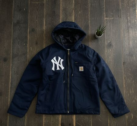 Carhartt NY rework style Navy blue hooded jackets