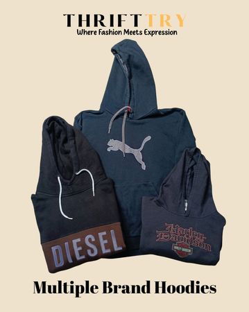 Hoodies de plusieurs marques