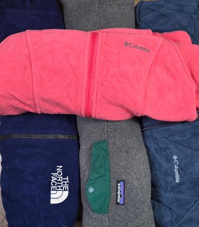 Mix branded fleece jackets