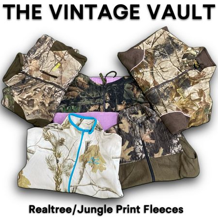 Realtree/Jungle Print Fleeces