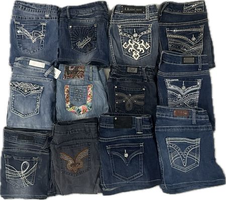 VIGOSS AND OTHER MIX BRANDS MINI SKIRTS (ID 1446)