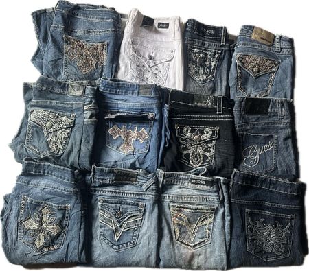 VIGOSS AND OTHER MIX BRANDS JEANS (ID 1459)