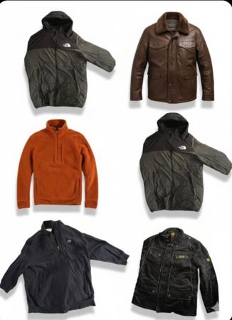 Mix Lot winter ! Tnf Lacoste Ralph Lauren Carhartt etc Veste Sweat jacket