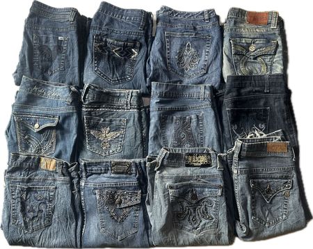 FADED GLORY AND OTHER MIX BRANDS JEANS (ID 1461)