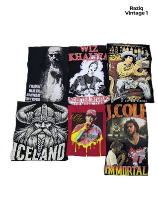 💥 RV1041 Vintage bedruckte T-Shirts