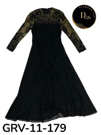 Glam Beaded Dress – Premium Detailing for Events (GRV-11-179)