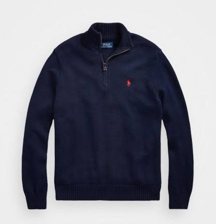 POLO RALPH LAUREN ハーフジップセーター