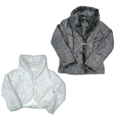 Y2K Afghan Style Short Jacket for Women – Cozy Winter Outerwear