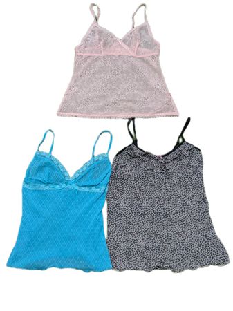 TV 119- Fairy Core Cute Net Tops -7P