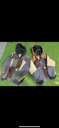 Rework style Carhartt hoodie jacket