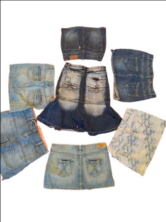 7 for all mankind and other mini skirts (MSK-119)