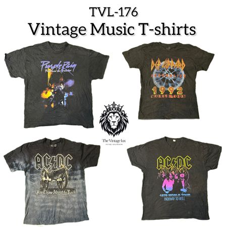 Vintage Music T-Shirts (TVL-176)