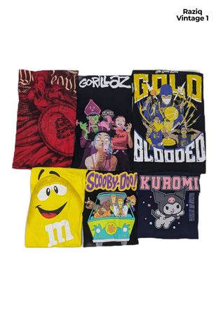 💥 RV1051 Cartoon printed Tees
