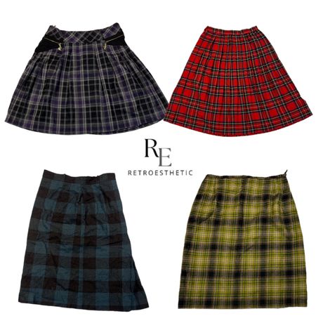 Y2K NYC IT Girl Wool Midi Skirt RE2512