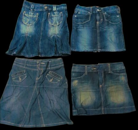 Y2K jeans skirts