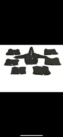 Rework style Carhartt black colour hoddie jacket